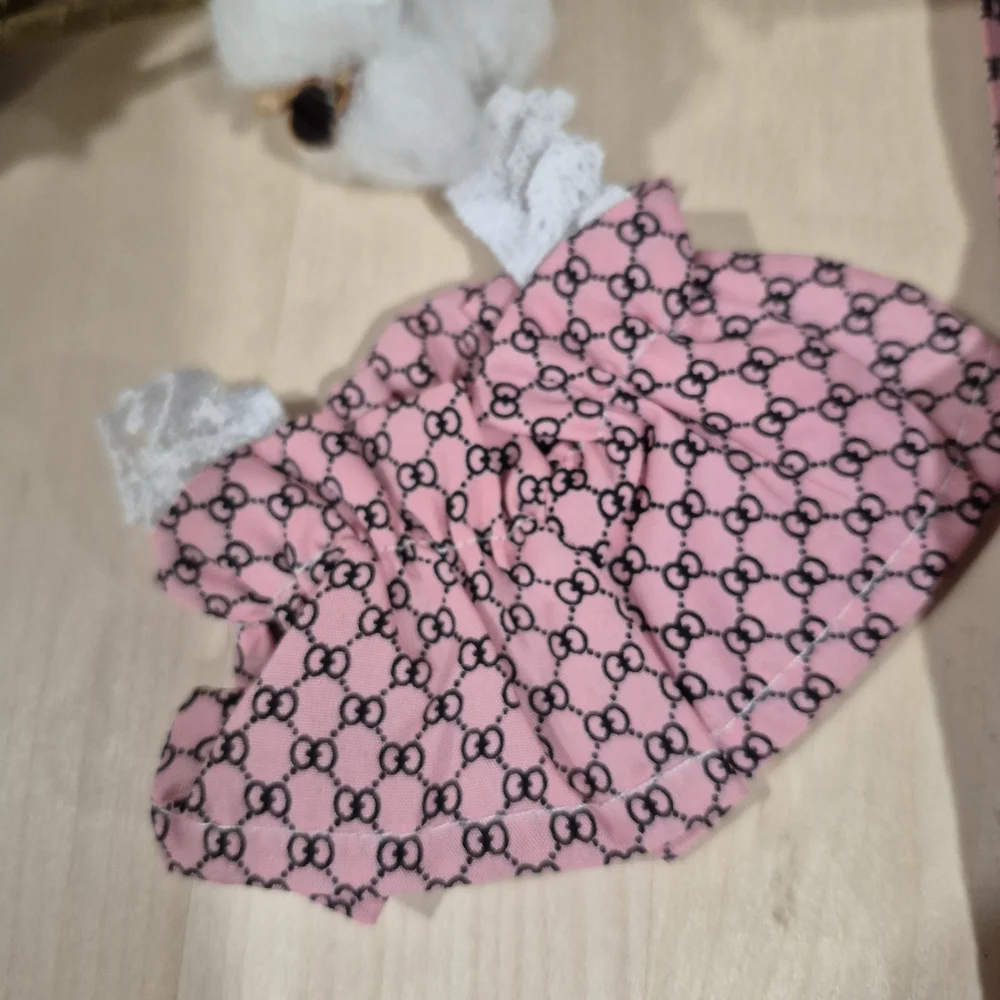 🩷🖤NEW🩷🖤 TOO CUTE!! LABUBU Dress And Head Wrap Set